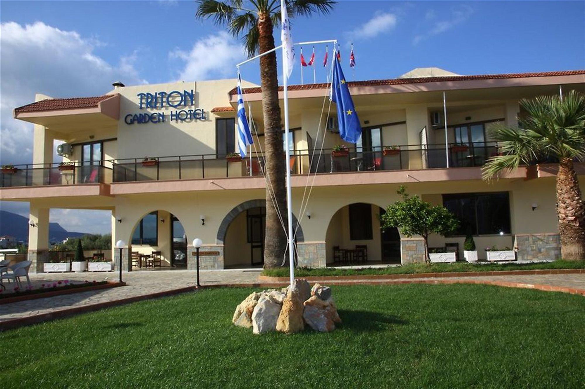 Triton Garden Hotel Malia Exterior foto
